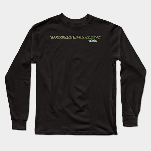 Waltz Long Sleeve T-Shirt by stefy